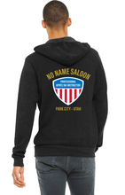No Name Apres Unisex Full zip Sweatshirt Black Heather