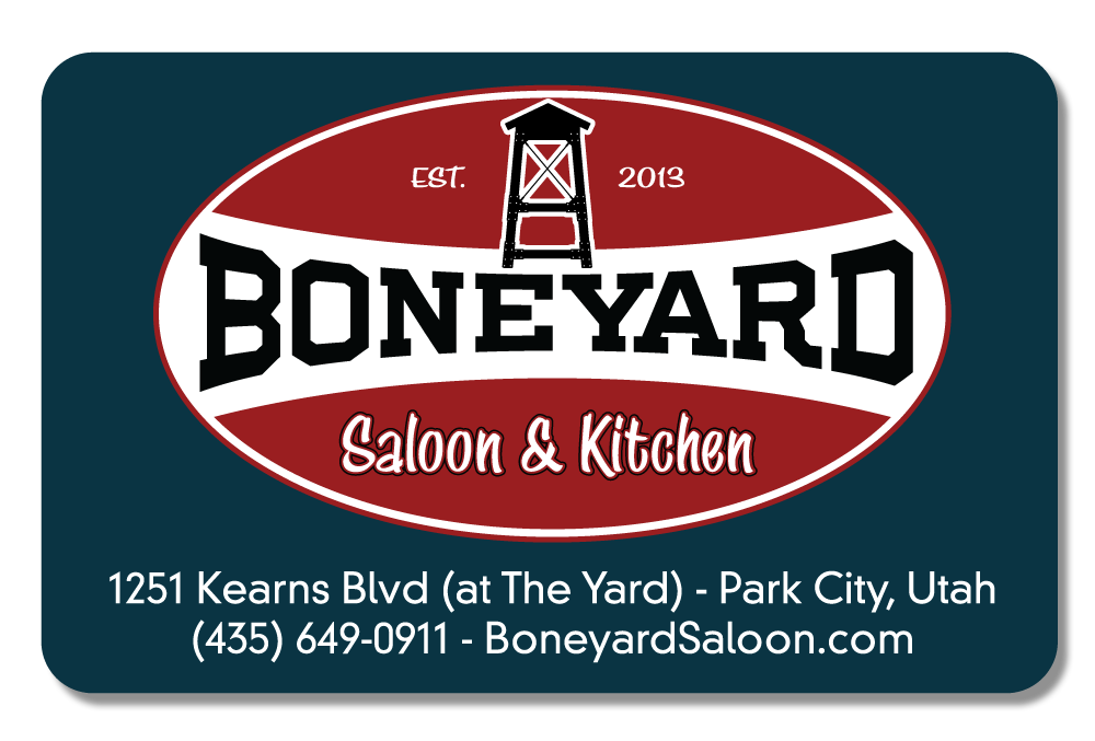 Boneyard Saloon Gift Card - choose denomination in listing