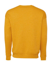 Moose Wrangler Unisex Crewneck Sweatshirt - Heathered Mustard