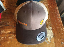 Orange Dot Snapback Hat